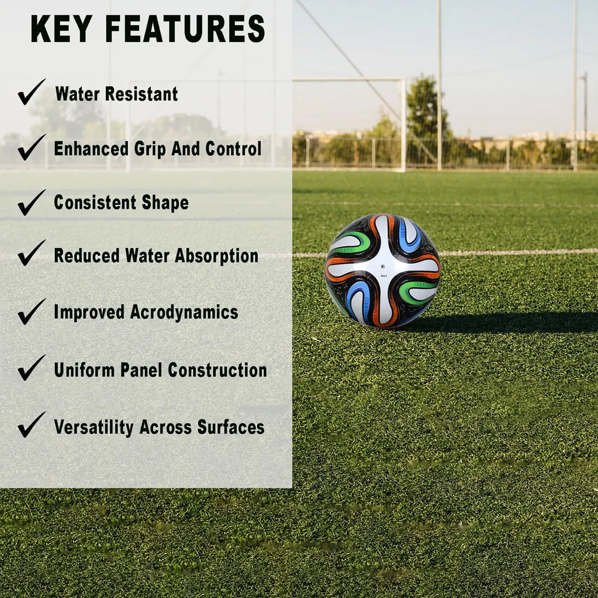 Handmade World Cup 2014 Soccer Ball Size 5 Football