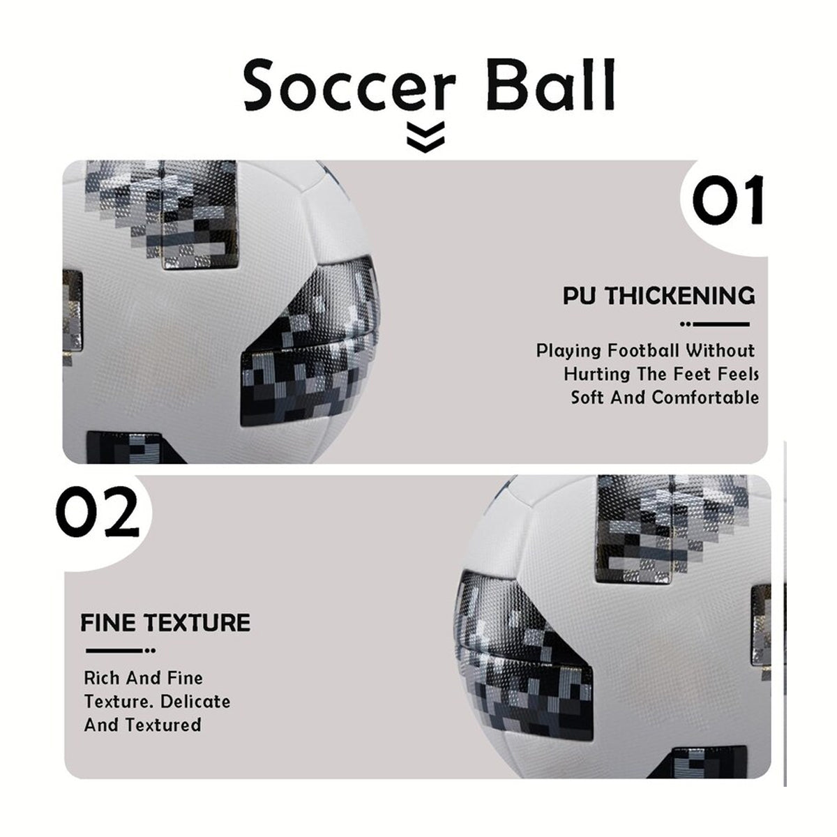 World Cup 2018 Soccer Ball Size 5 Official Russia Match Football